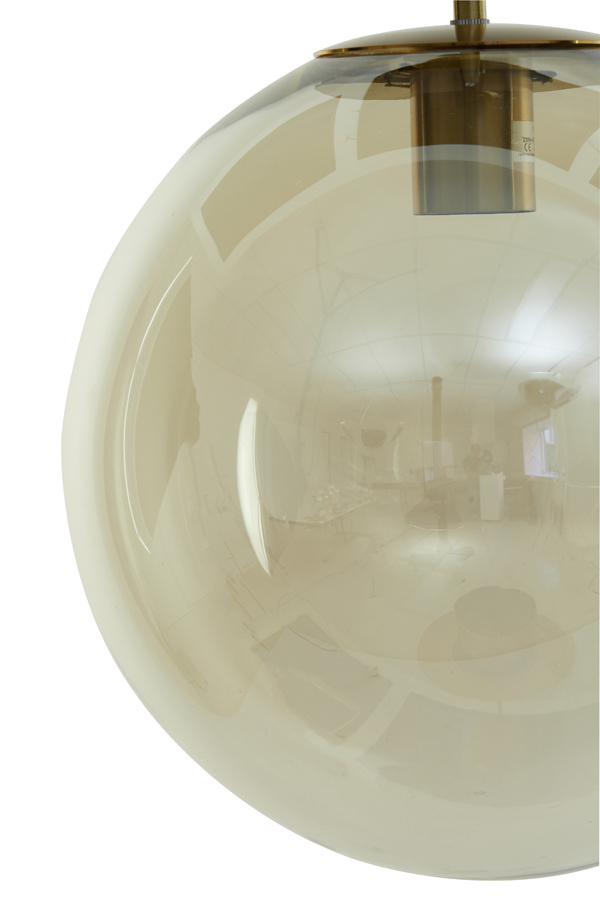 Light & Living - Hanglamp MEDINA - Ø40x40cm - Goud