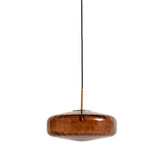 Light & Living - Hanglamp PLEAT - Ø30x17cm - Bruin