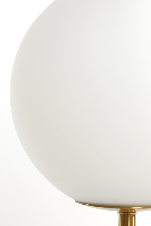 Light & Living - Tafellamp MEDINA - Ø20x35cm - Wit