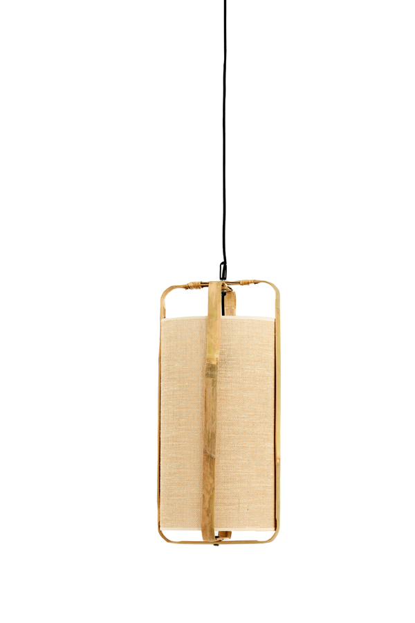Light & Living - Hanglamp SENDAI - Ø27x56cm - Bruin