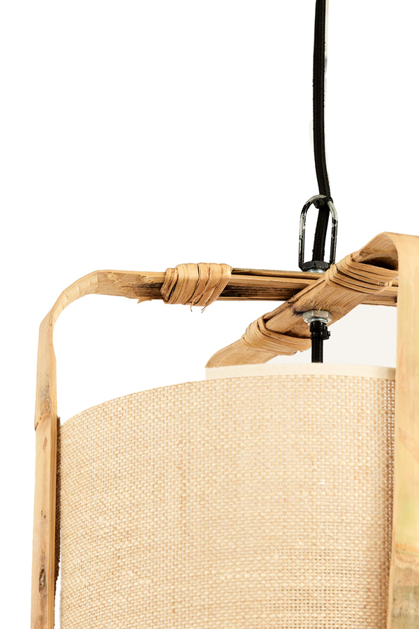 Light & Living - Hanglamp SENDAI - Ø27x56cm - Bruin