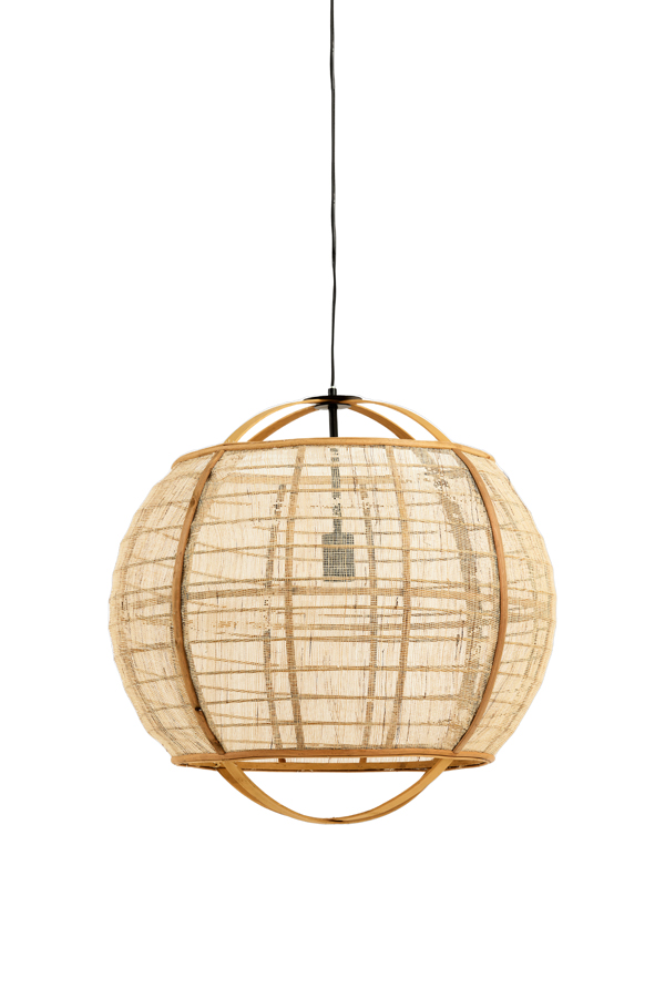Light & Living - Hanglamp REEVA - Ø50.5x50cm - Wit