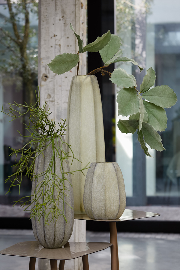 Light & Living - Vaas BRADLEY - Ø17.5x44.5cm - Groen