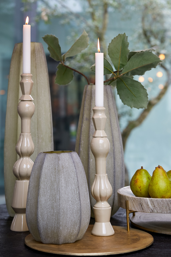 Light & Living - Vaas BRADLEY - Ø17.5x44.5cm - Groen