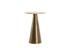 Light & Living - Bijzettafel YNEZ - Ø36x51cm - Bruin