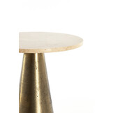 Light & Living - Bijzettafel YNEZ - Ø36x51cm - Bruin