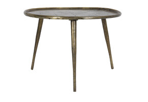 Light & Living - Bijzettafel BABINA - Ø59x41cm - Brons