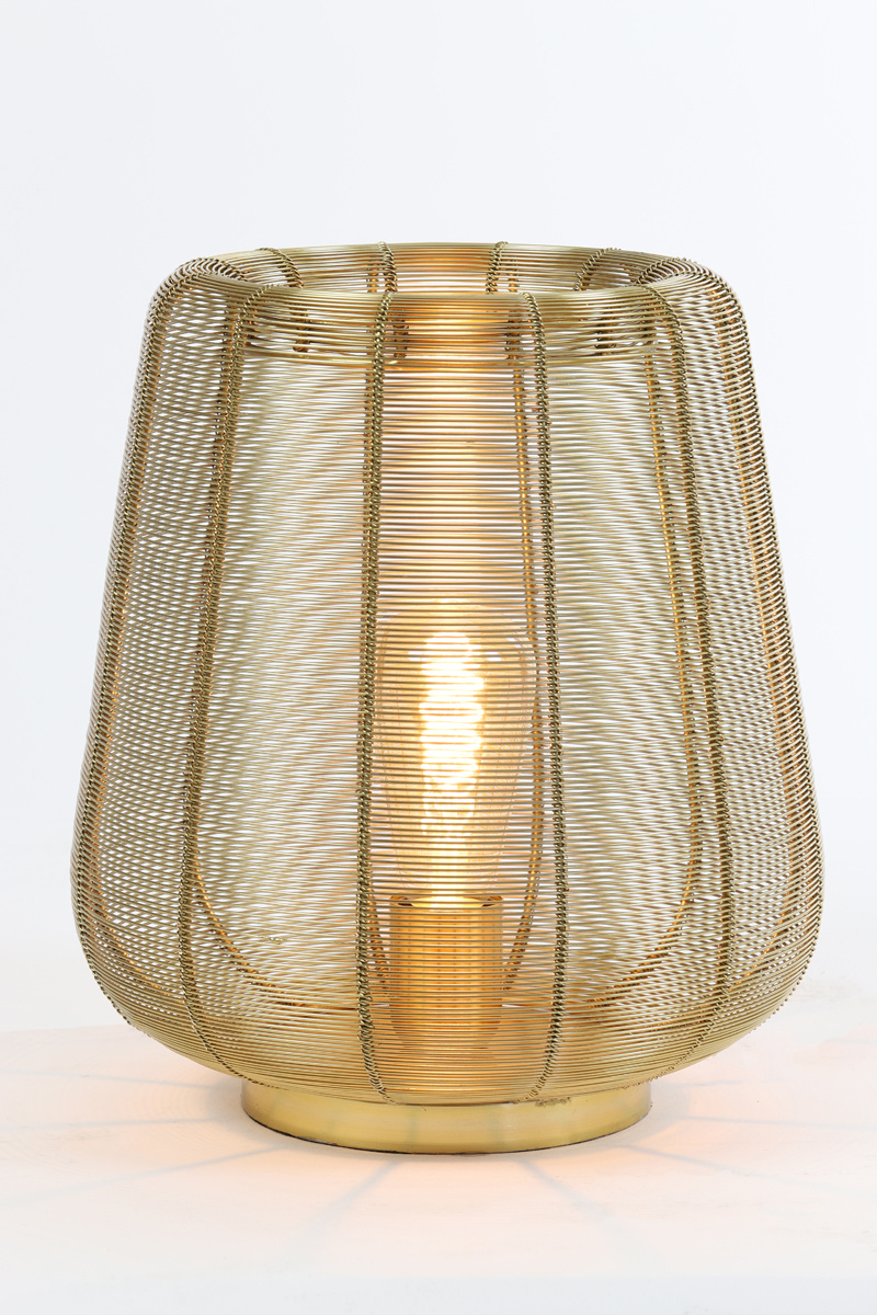 Light & Living - Tafellamp ADETA - Ø29x31.5cm - Goud