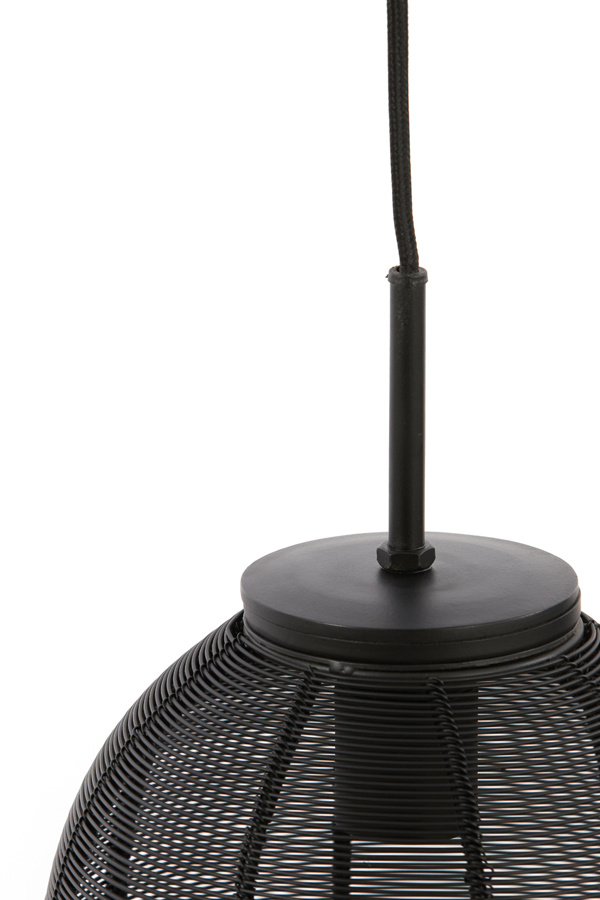 Light & Living - Hanglamp YAELLE - 80x20x33cm - Zwart