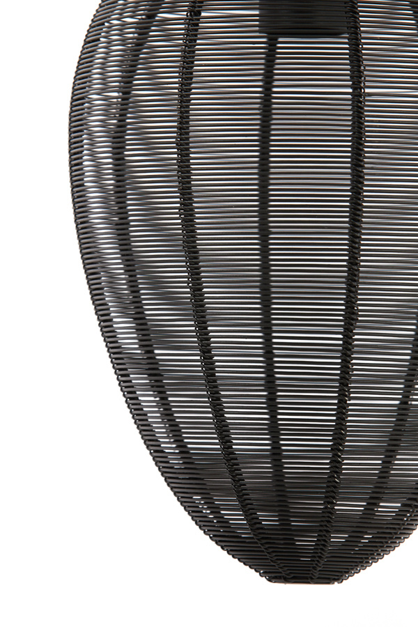 Light & Living - Hanglamp YAELLE - 80x20x33cm - Zwart