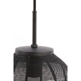 Light & Living - Hanglamp YAELLE - 80x20x33cm - Zwart