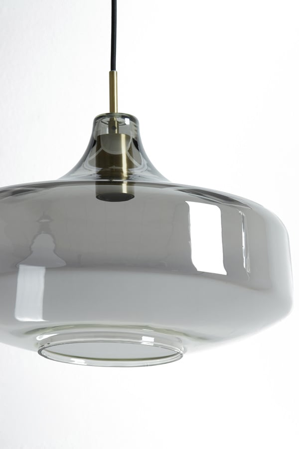 Light & Living - Hanglamp SOLNA - Ø39.5x27cm - Brons