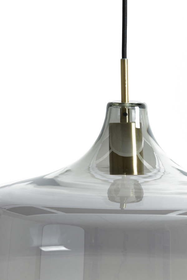 Light & Living - Hanglamp SOLNA - Ø39.5x27cm - Brons