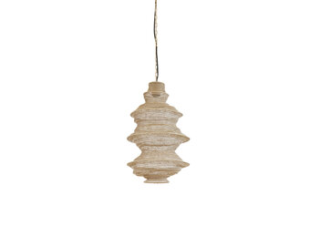 Light & Living - Hanglamp NAKISHA - Ø31x55cm - Bruin