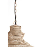 Light & Living - Hanglamp NAKISHA - Ø31x55cm - Bruin