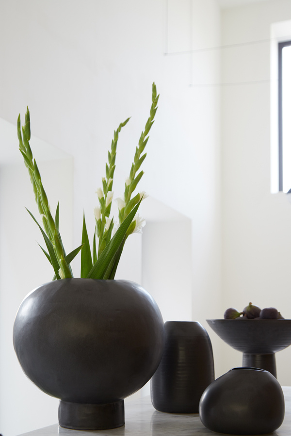 Light & Living - Vaas MAGULI - Ø37x35cm - Zwart