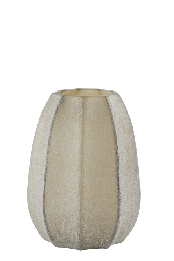 Light & Living - Vaas BRADLEY - Ø17x23.5cm - Bruin