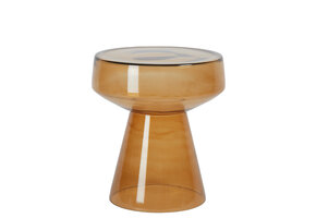 Light & Living - Bijzettafel DAKWA - Ø37x44cm - Geel