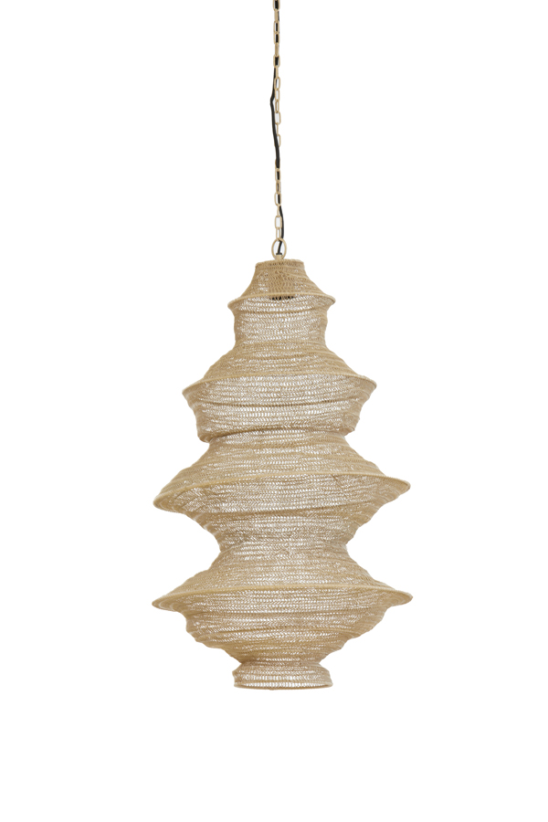 Light & Living - Hanglamp NAKISHA - Ø40x70cm - Bruin