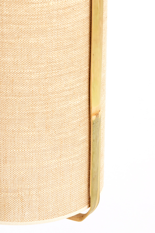 Light & Living - Hanglamp SENDAI - Ø42x70cm - Bruin