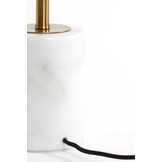 Light & Living - Tafellamp MEDINA - Ø25x47cm - Wit