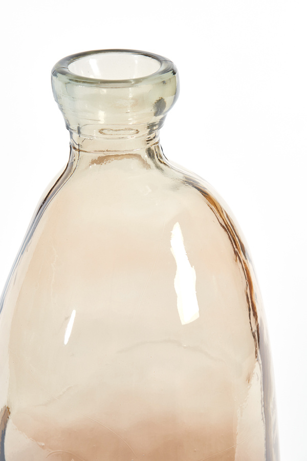 Light & Living - Vaas LIDO - Ø22x51cm - Bruin