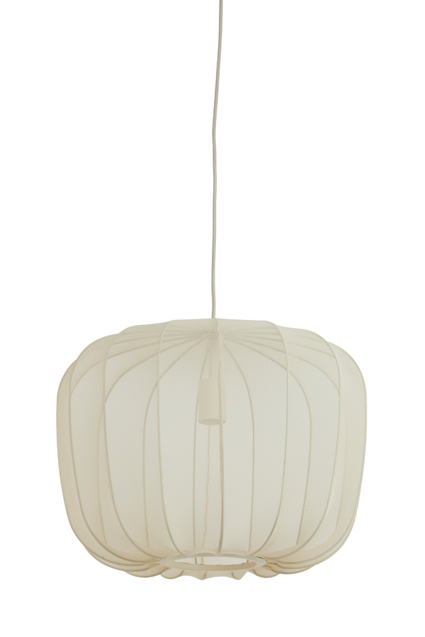 Light & Living - Hanglamp PLUMERIA - Ø50x37.5cm - Beige