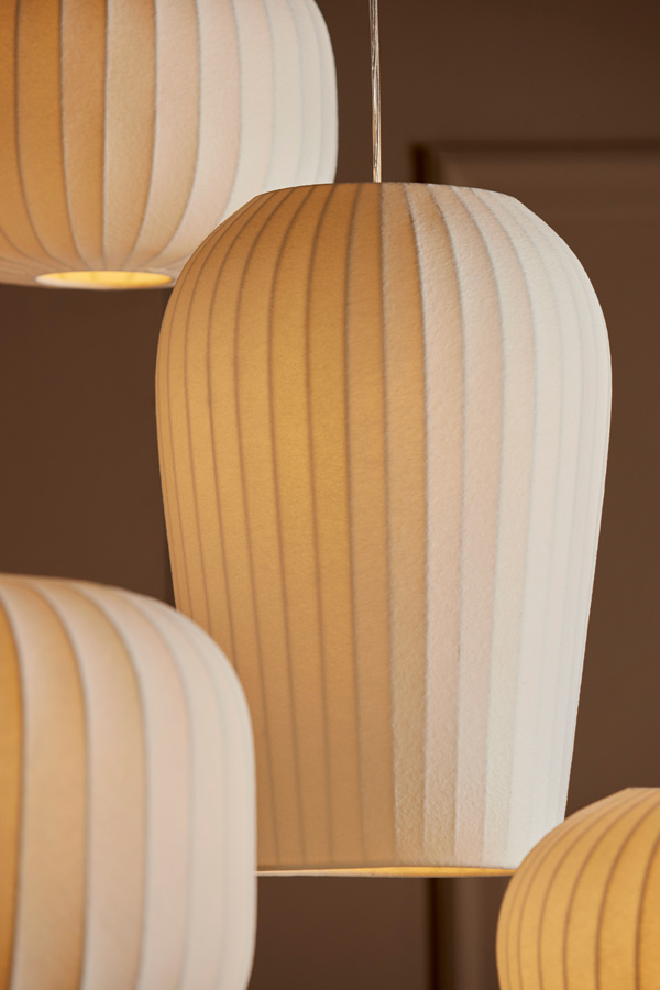 Light & Living - Hanglamp AXEL - Ø31x46cm - Wit