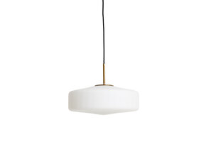 Light & Living - Hanglamp PLEAT - Ø40x17cm - Wit