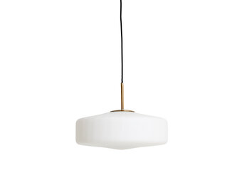 Light & Living - Hanglamp PLEAT - Ø40x17cm - Wit