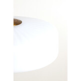 Light & Living - Hanglamp PLEAT - Ø40x17cm - Wit