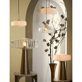 Light & Living - Hanglamp PLEAT - Ø40x17cm - Wit
