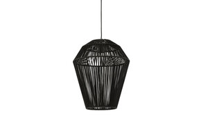 Light & Living - Hanglamp DEYA - Ø30x37cm - Zwart