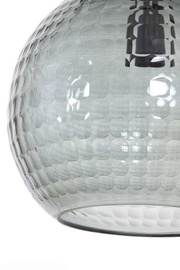 Light & Living - Hanglamp MOMOKO - Ø30x32cm - Grijs