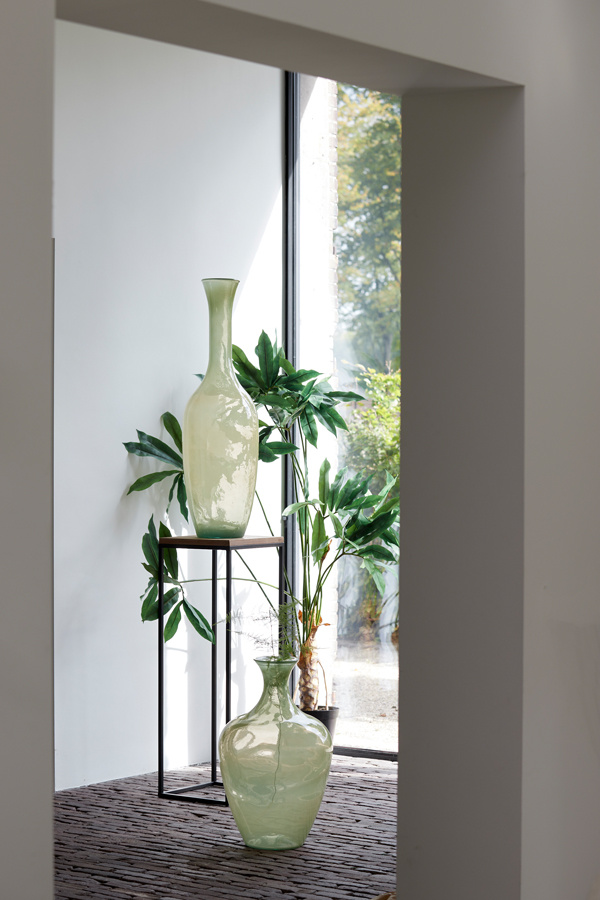 Light & Living - Vaas IMANO - Ø30x100cm - Geel