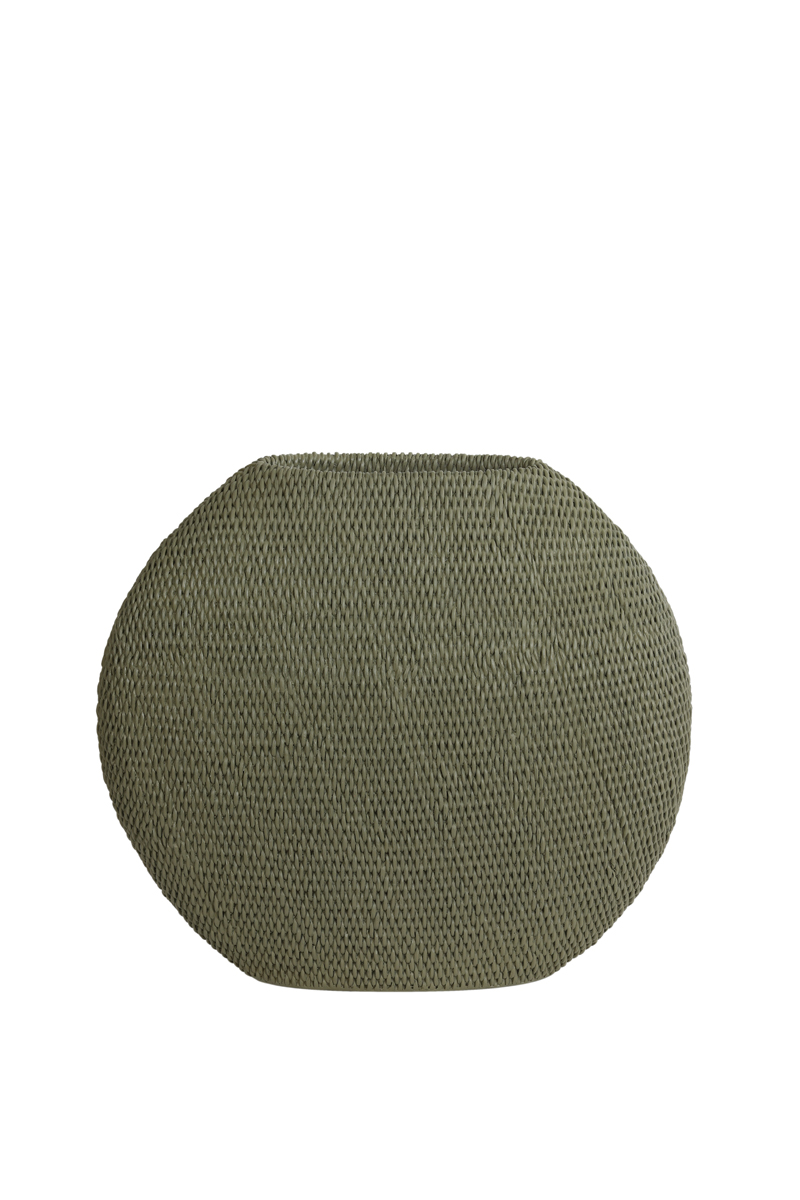 Light & Living - Vaas MASHABA - 40.5x14.5x36.5cm - Grijs