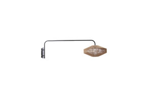 Light & Living - Wandlamp LYRA - Ø43x115cm - Bruin