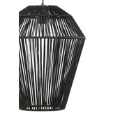 Light & Living - Hanglamp DEYA - Ø38x45cm - Zwart