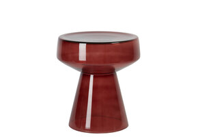 Light & Living - Bijzettafel DAKWA - Ø37x44cm - Rood