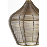 Light & Living - Hanglamp ALVARO - 120x25x29.5cm - Brons