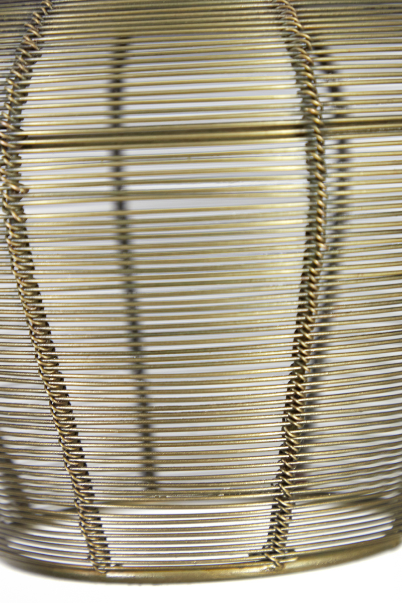 Light & Living - Hanglamp ALVARO - 120x25x29.5cm - Brons