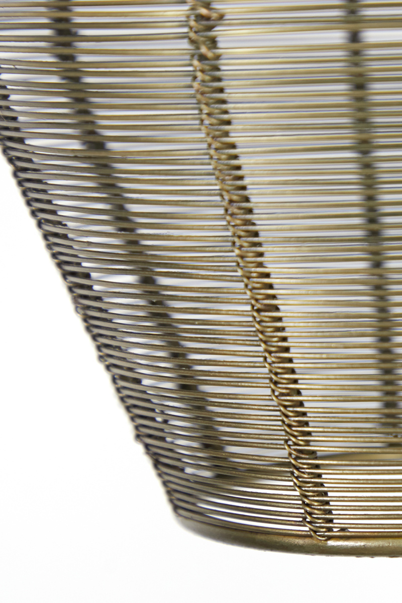 Light & Living - Hanglamp ALVARO - 120x25x29.5cm - Brons