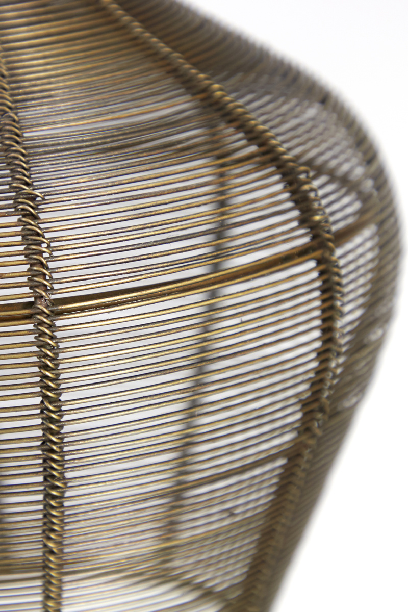 Light & Living - Hanglamp ALVARO - 120x25x29.5cm - Brons