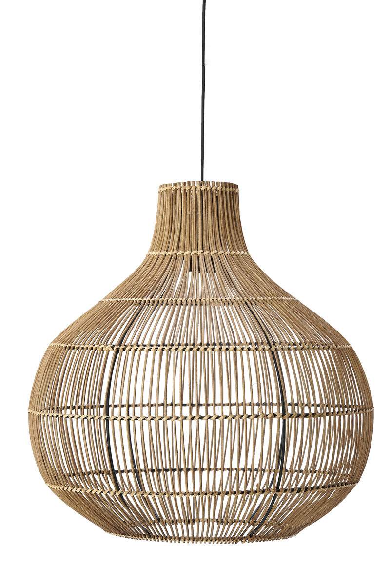 Light & Living - Hanglamp PACINO - Ø50x51.5cm - Bruin