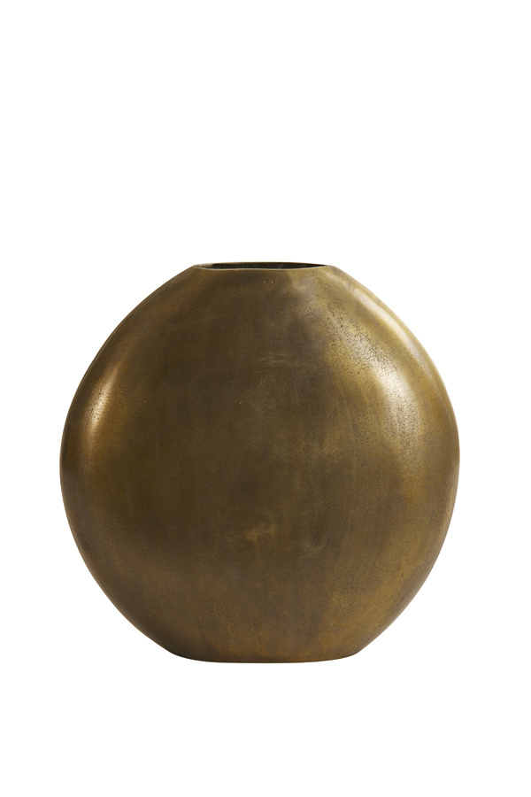 Light & Living - Vaas POSITANO - 42x7x42cm - Brons