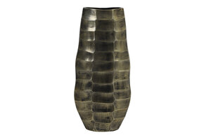 Light & Living - Vaas MUKA - 20x11x42cm - Brons
