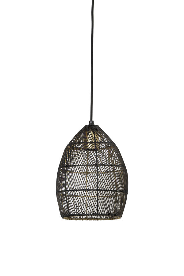 Light & Living - Hanglamp MEYA - Ø20x25cm - Zwart