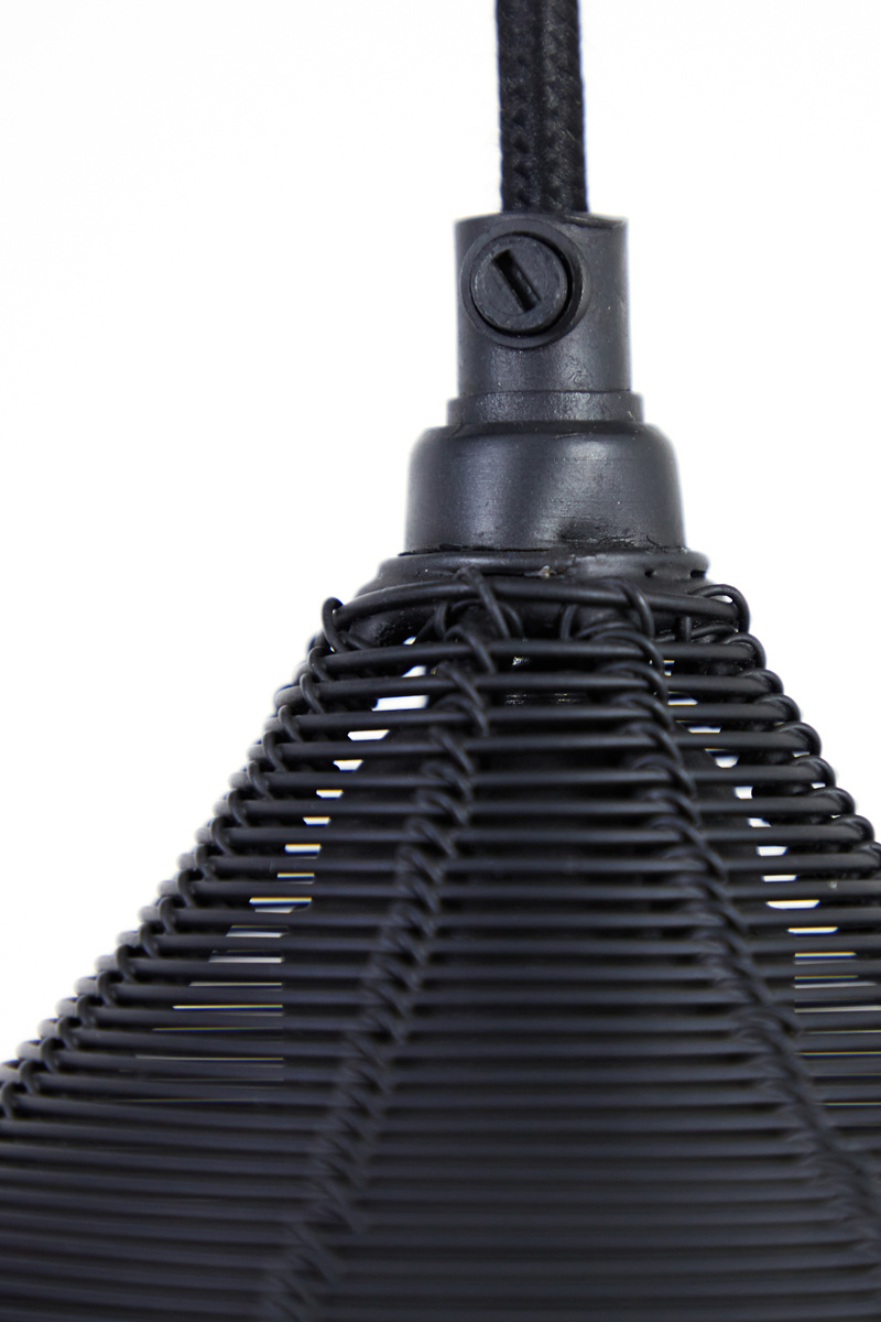 Light & Living - Hanglamp ALVARO - 100x20x122cm - Zwart