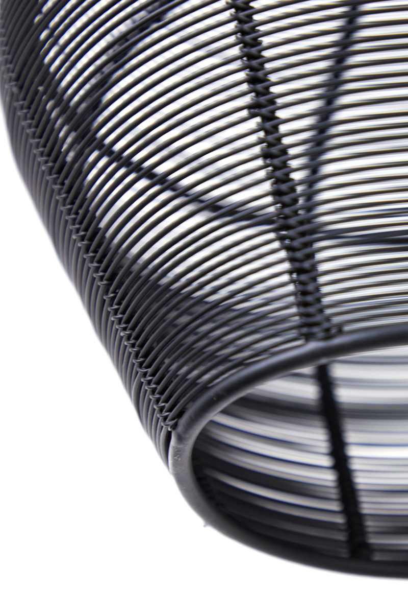 Light & Living - Hanglamp ALVARO - 100x20x122cm - Zwart