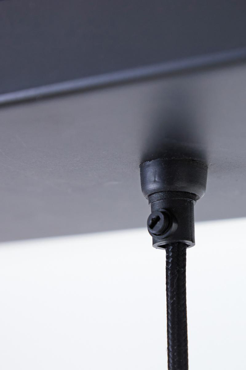 Light & Living - Hanglamp ALVARO - 100x20x122cm - Zwart